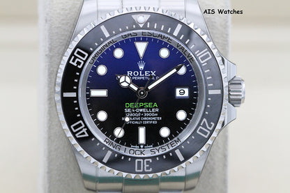 Rolex 136660 Deep Sea SeaDweller James Cameron DBlue 2023 Box & Papers