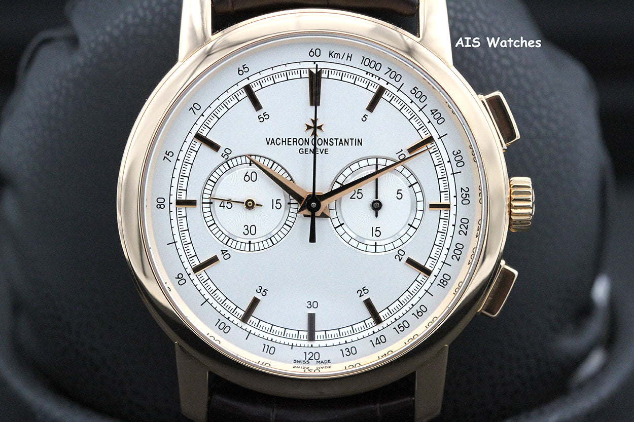 Vacheron Constantin Traditionnelle Chronograph 42MM Silver Dial 47192/000R-9352 B&P