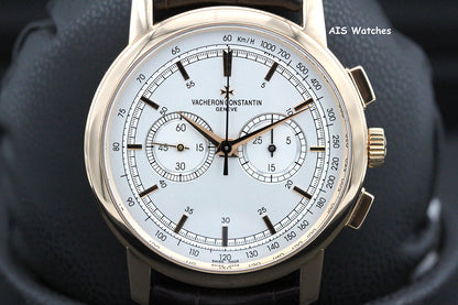 Vacheron Constantin Traditionnelle Chronograph 42MM Silver Dial 47192/000R-9352 B&P