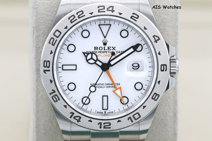 Rolex Polar Explorer II 226570 White Dial 42MM 2022 Box & Papers
