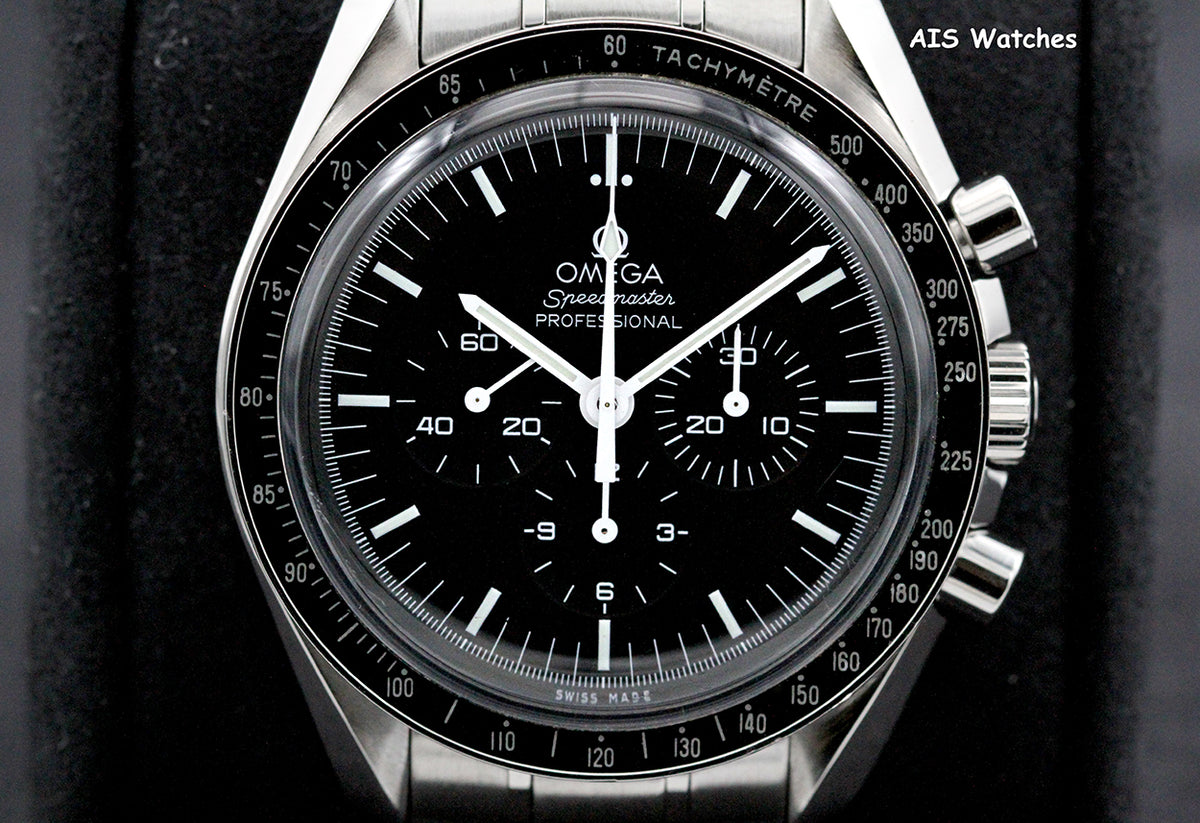 Omega SpeedMaster Moonwatch 311.30.42.30.01.005 Hesalite Crystal Box&Paper