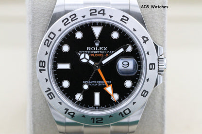 Rolex Explorer II 226570 Black Dial 42MM 2025 Box & Papers