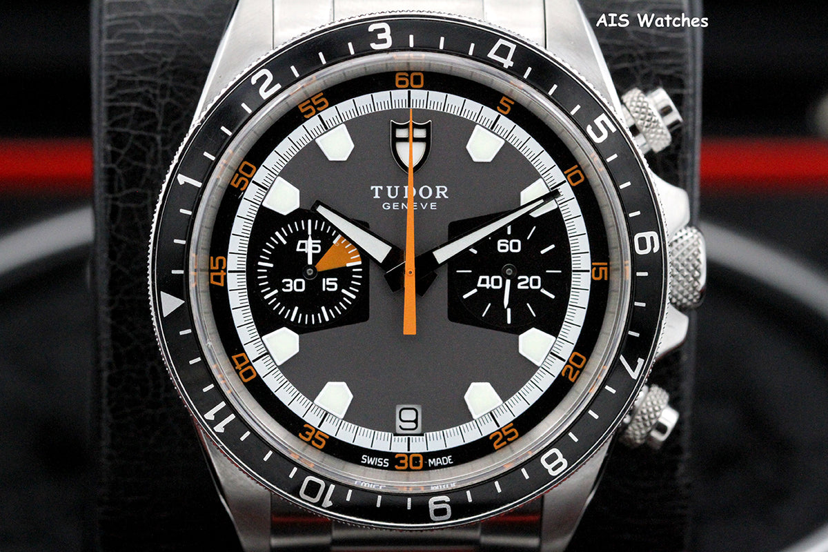 Tudor 70330N Heritage Chrono Grey Stainless Steel 42MM Box & Papers