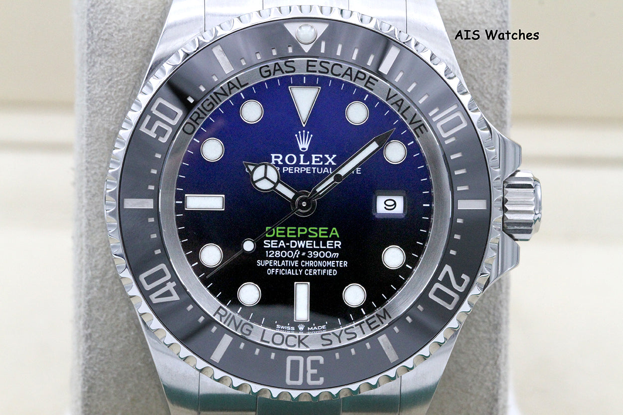 Rolex 126660 Deep Sea SeaDweller James Cameron DBlue 2021 Box & Papers