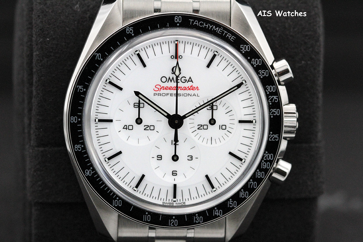 Omega SpeedMaster 3861 MoonWatch 310.30.42.50.04.001 White Dial Sapphire 2025 BP