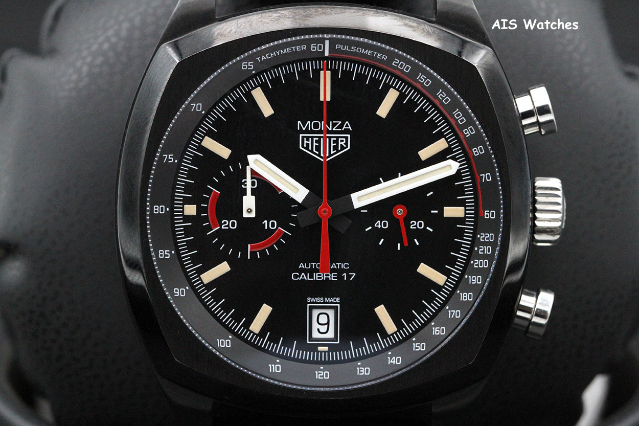 TAG Heuer CR2080.FC6375 Monza Chronograph Calibre 17 40th Anniversary B&P