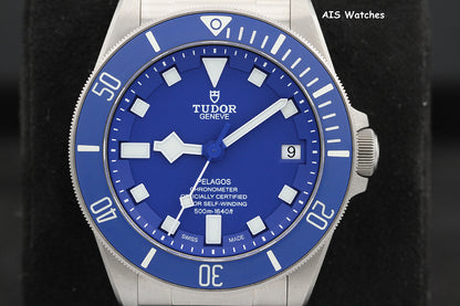 Tudor Pelagos 25600TB Blue Dial Titanium Box & Papers