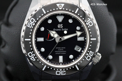 Grand Seiko SLGA001 60th Anniversary 600M Diver DARK Blue Dial B&P