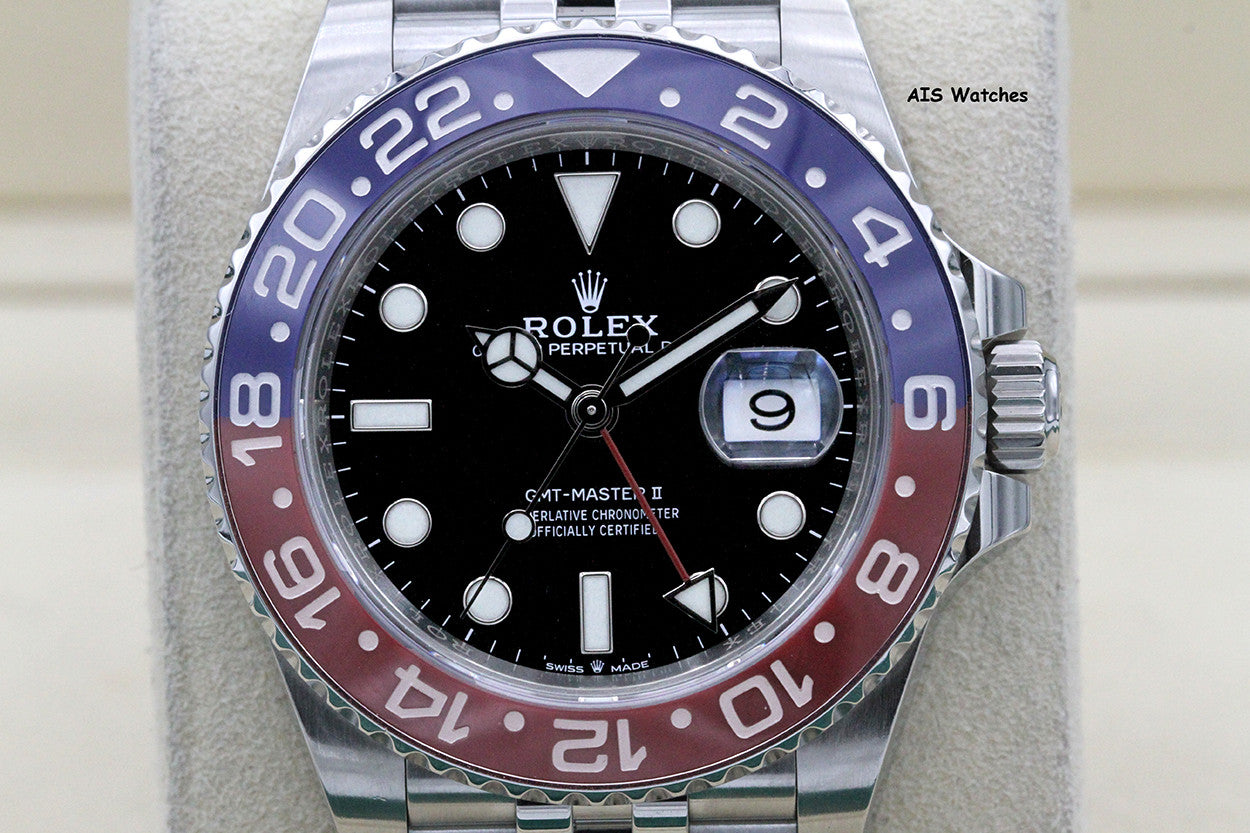 Rolex GMT Master II 126710BLRO Red Blue Pepsi Jubilee 2019 Box & Papers