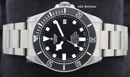 BNIB/NOS Tudor Pelagos 25600TN Black Dial Titanium 2023 Box & Papers