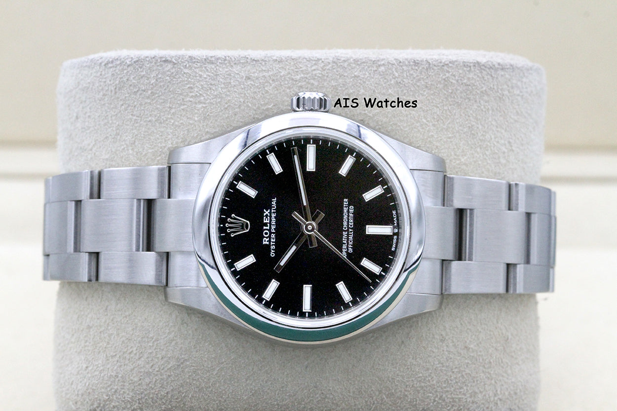 Rolex 277200 Oyster Perpetual 31 MM Black Dial 2021 Box & Papers
