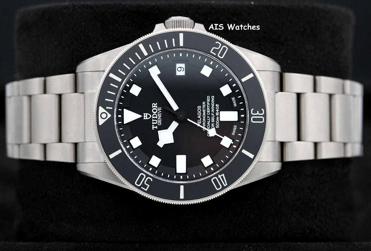 Tudor Pelagos 25600TN Black Dial Titanium Box & Papers