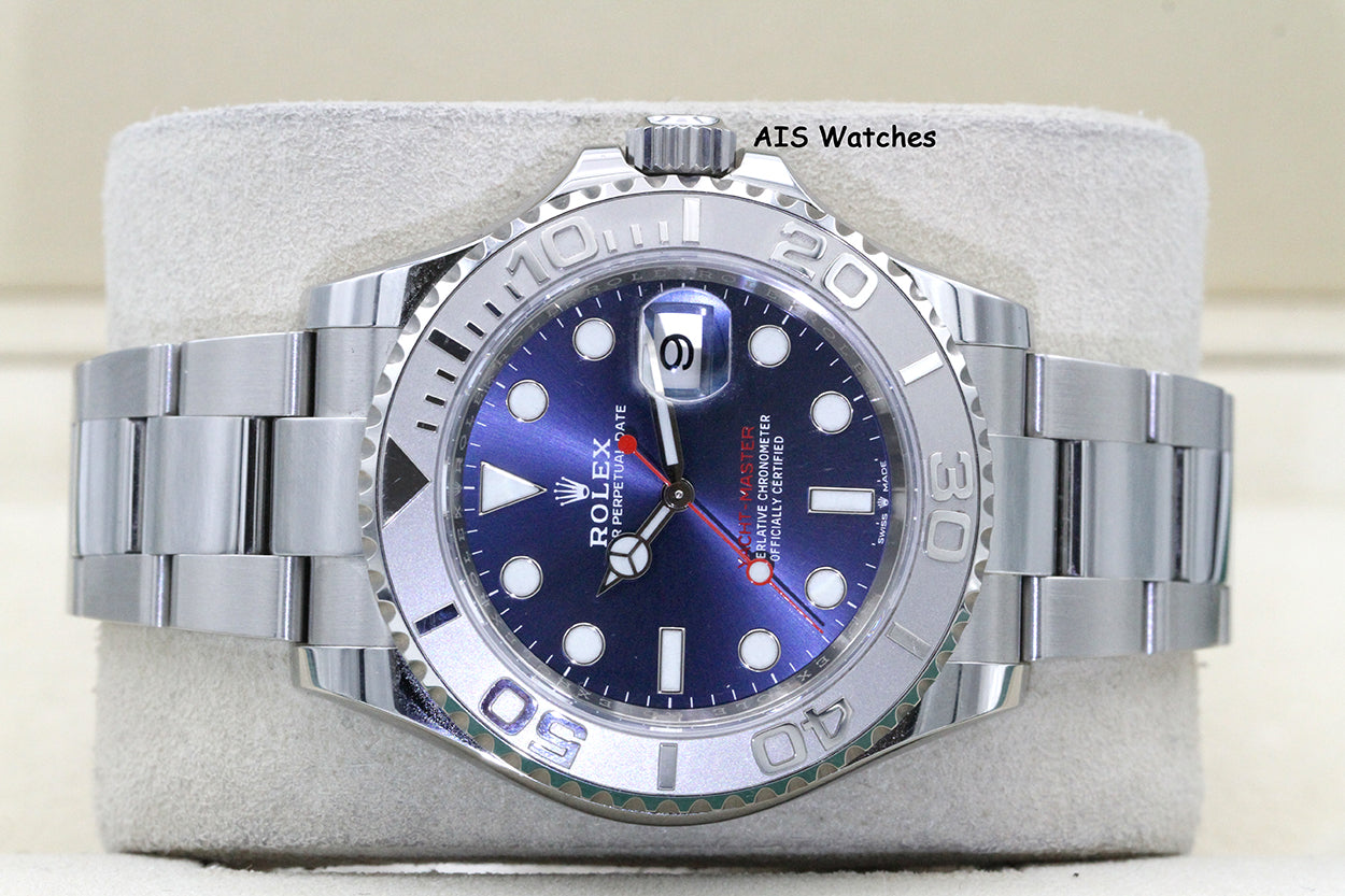 Rolex Yacht-Master 126622 Blue Dial Platinum Bezel 2020 Box & Papers