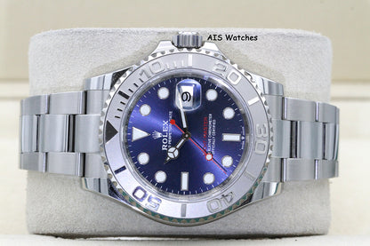 Rolex Yacht-Master 126622 Blue Dial Platinum Bezel 2020 Box & Papers