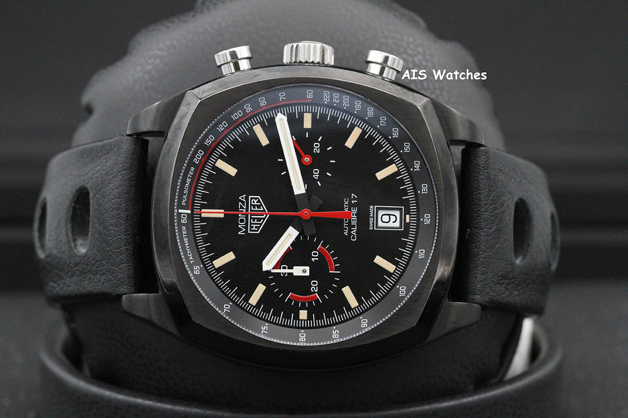 TAG Heuer CR2080.FC6375 Monza Chronograph Calibre 17 40th Anniversary B&P