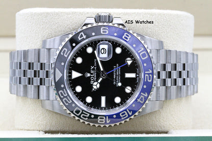Rolex GMT Master II 126710BLNR Jubilee Batgirl / Batman 2019 Box & Papers