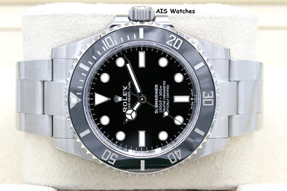 Rolex Submariner Ceramic No Date 124060 41MM 2022 Box & Papers