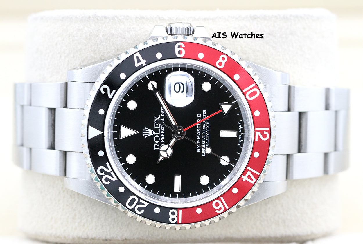 Rolex GMT Master II 16710 A Serial Coke Insert