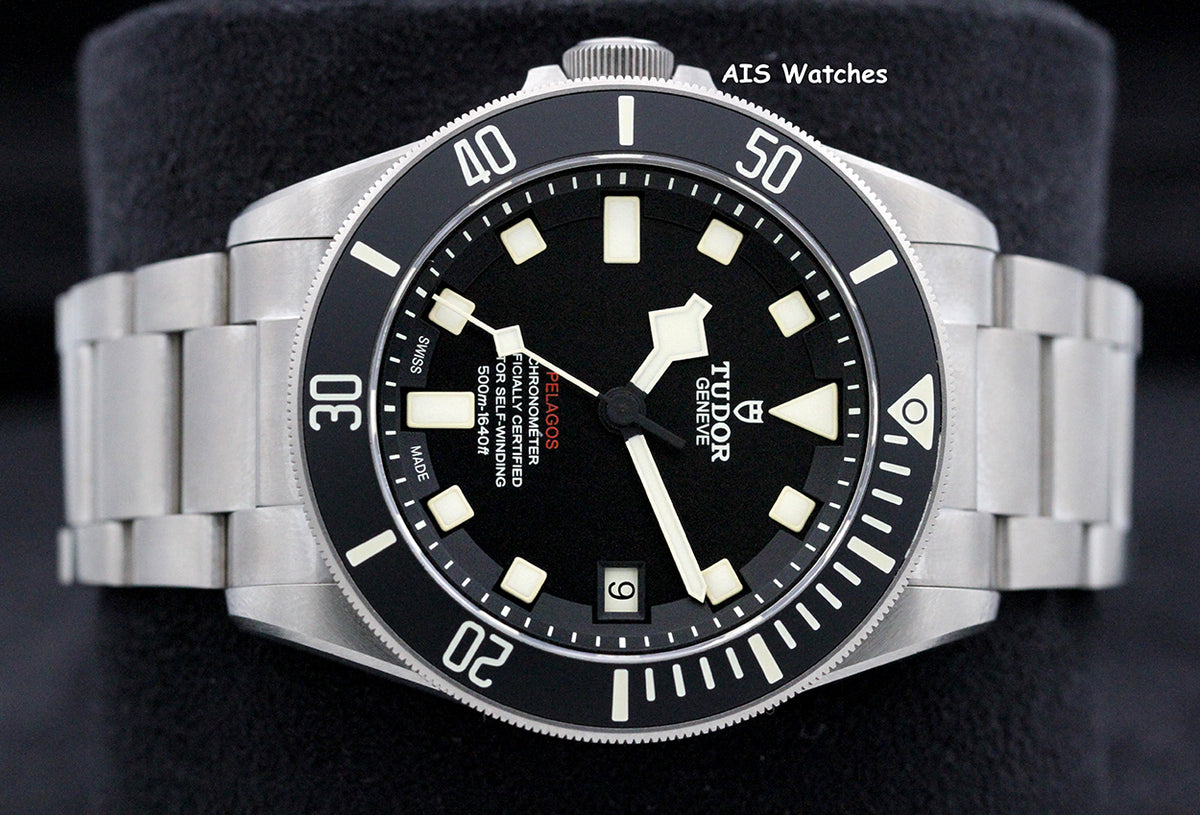 Tudor 25610TNL Pelagos Titanium LHD 42MM 2019 Black Dial Box & Paper