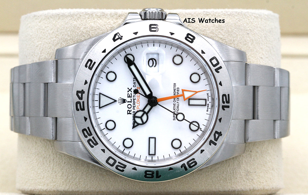 Rolex Explorer II 216570 Polar White Dial 42MM 2018 Box & Papers