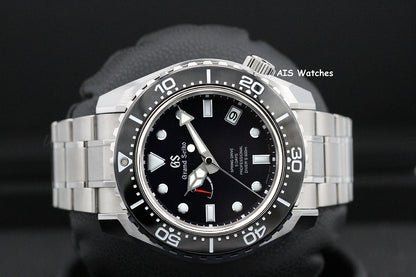 Grand Seiko SLGA001 60th Anniversary 600M Diver DARK Blue Dial B&P