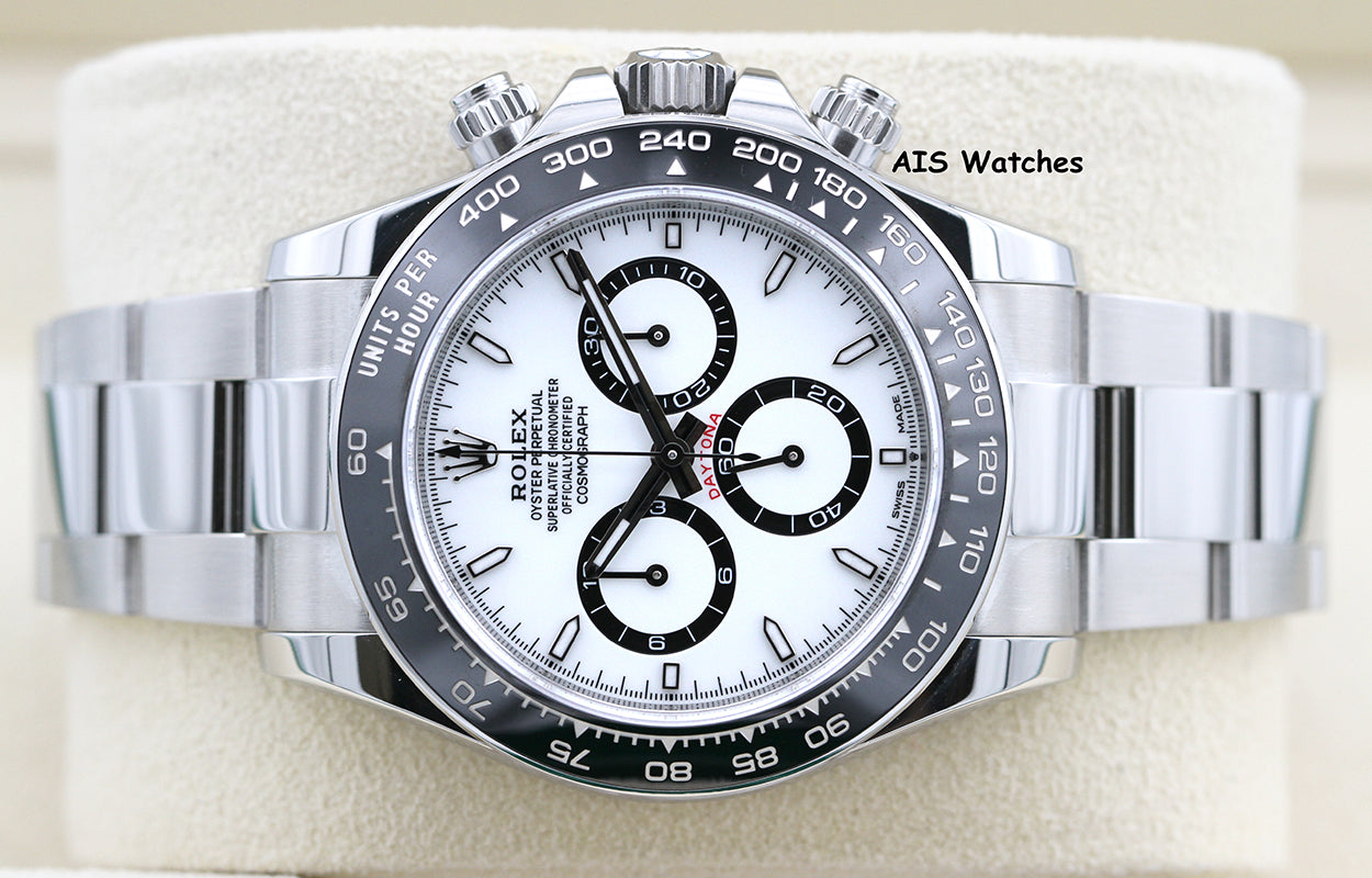 Rolex Cosmograph Ceramic Daytona 126500 White Dial 2025 Box & Papers