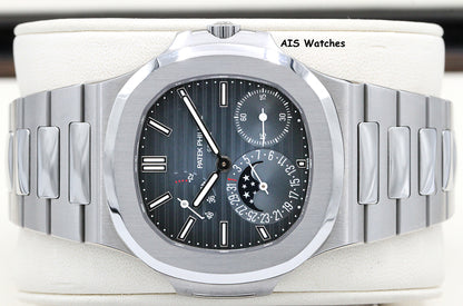 Patek Philippe Nautilus 5712/1A Blue Dial Stainless Steel Box & Papers