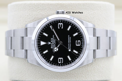 Rolex Explorer 124270 36MM 2025 Box & Papers