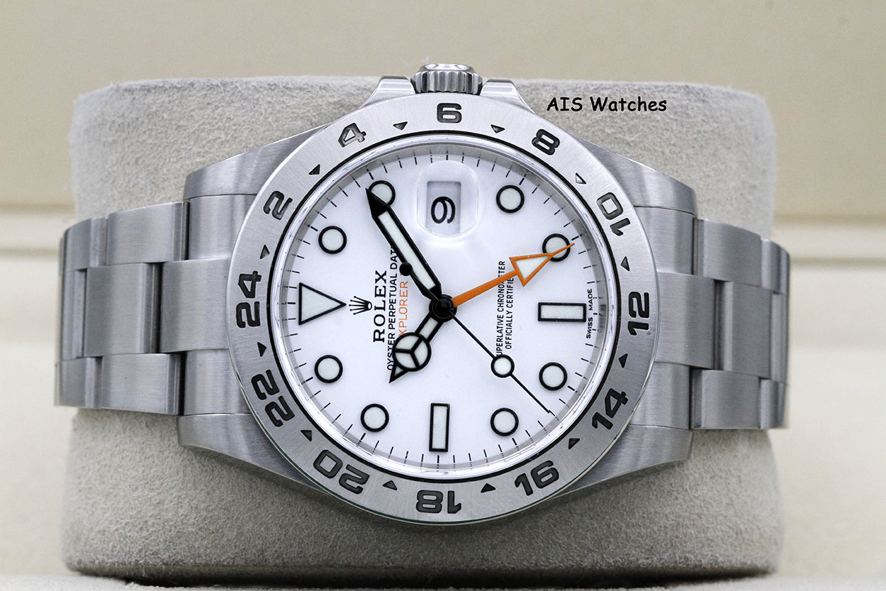 Rolex Explorer II 216570 Polar White Dial 42MM 2020 Box & Papers