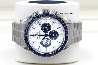 BNIB Omega SpeedMaster Moonwatch Apollo 13 Silver Snoopy SS Bracelet 310.32.42.50.02.001 BP