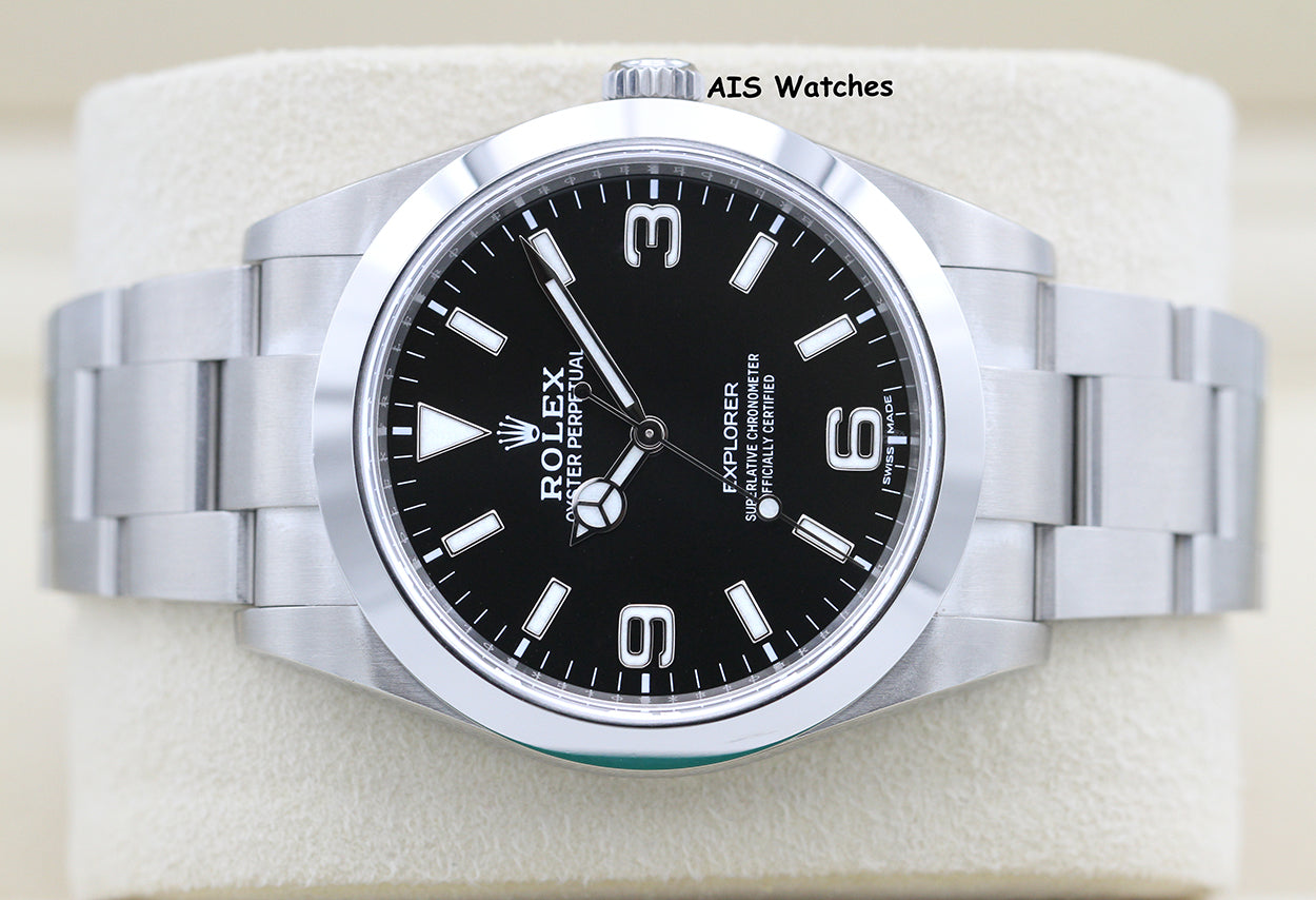 Rolex Explorer 214270 39MM MK2 Dial 2019 Box & Papers