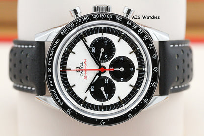 Omega Speedmaster CK2998 Pulsometer Leather Strap 311.32.40.30.02.001 Box & Papers