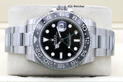 Rolex 116710LN GMT Master II Black Ceramic Insert 2013 Box & Papers