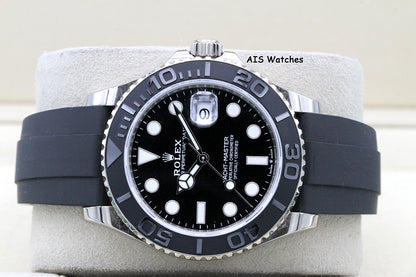 Rolex Yachtmaster 226659 White Gold OysterFlex Strap 42 MM Box & Papers