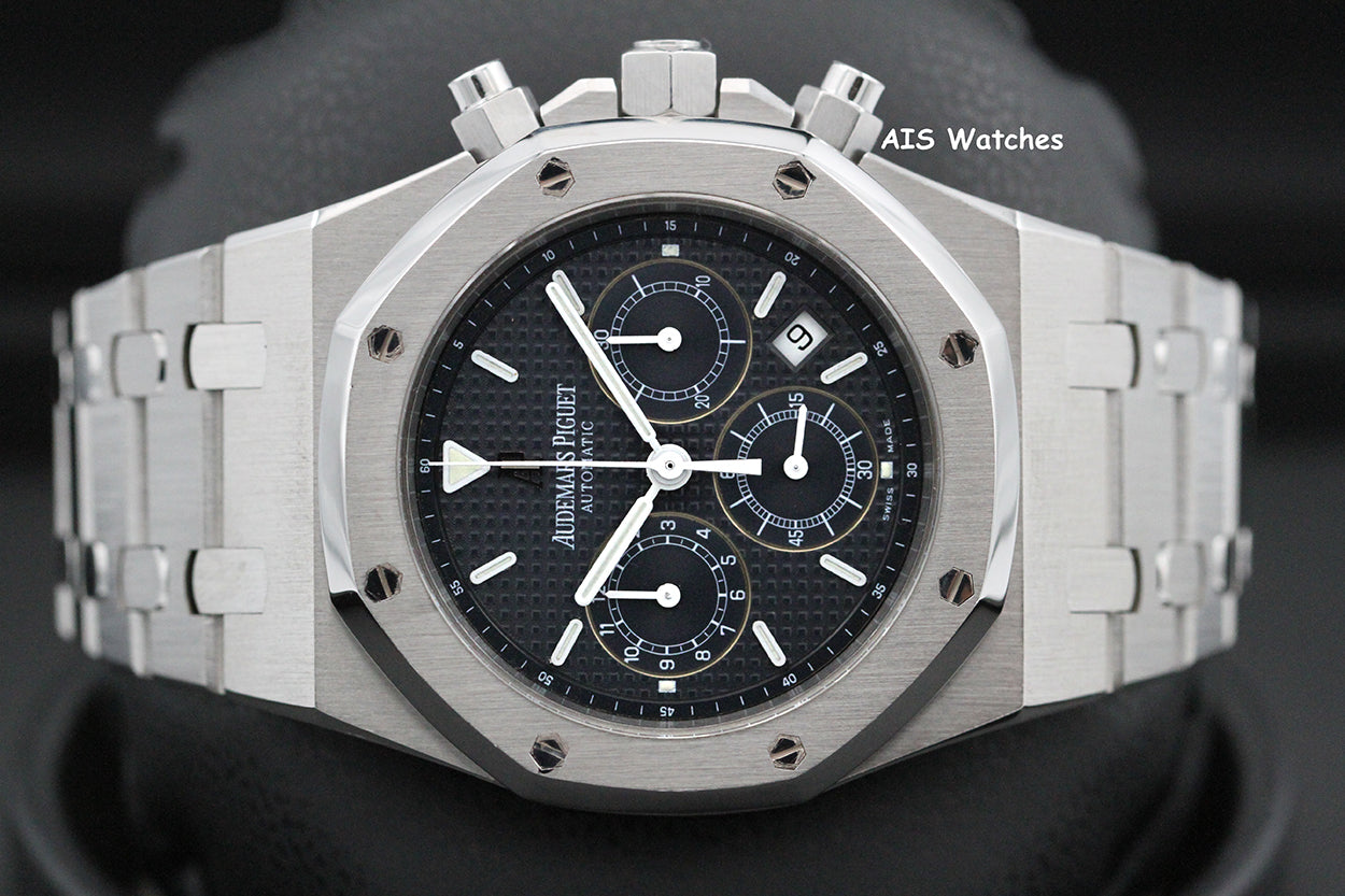 Audemars Piguet 25860ST.00.1110ST.01 Royal Oak Chronograph Blue Dial AP Archived Papers