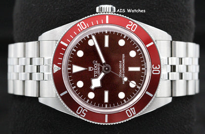 Tudor M7939A1A0RU Black Bay 58 Burgundy Dial SS Jubilee Bracelet B&P