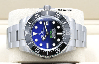 Rolex 126660 Deep Sea SeaDweller James Cameron DBlue 2018 Box & Papers