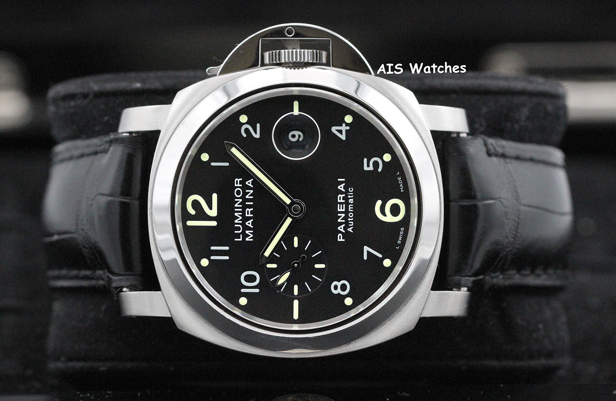 Panerai PAM 164 Luminor Marina Automatic Acciaio 44MM B&P
