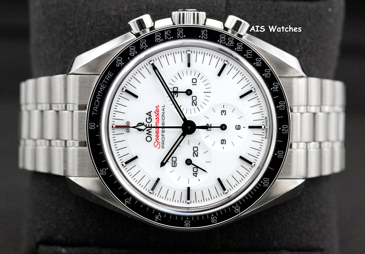 Omega SpeedMaster 3861 MoonWatch 310.30.42.50.04.001 White Dial Sapphire 2024 BP
