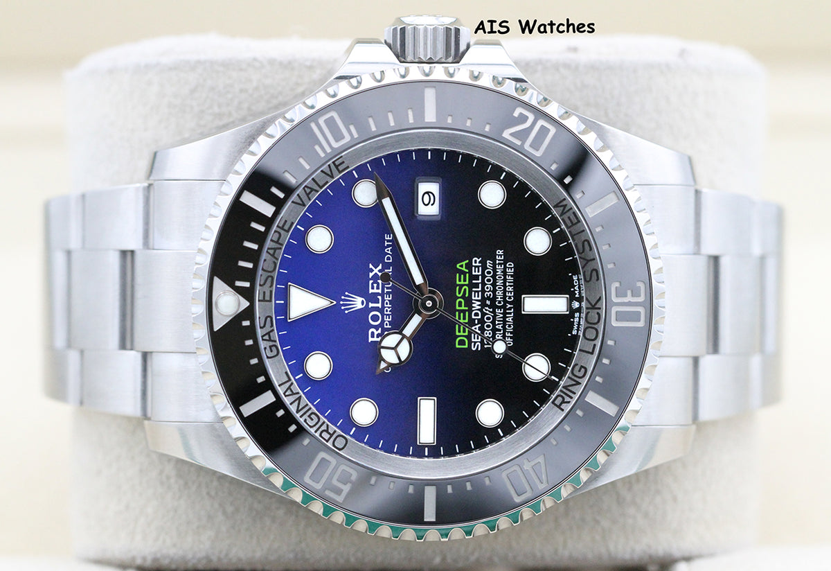 Rolex 126660 Deep Sea SeaDweller James Cameron DBlue 2021 Box & Papers
