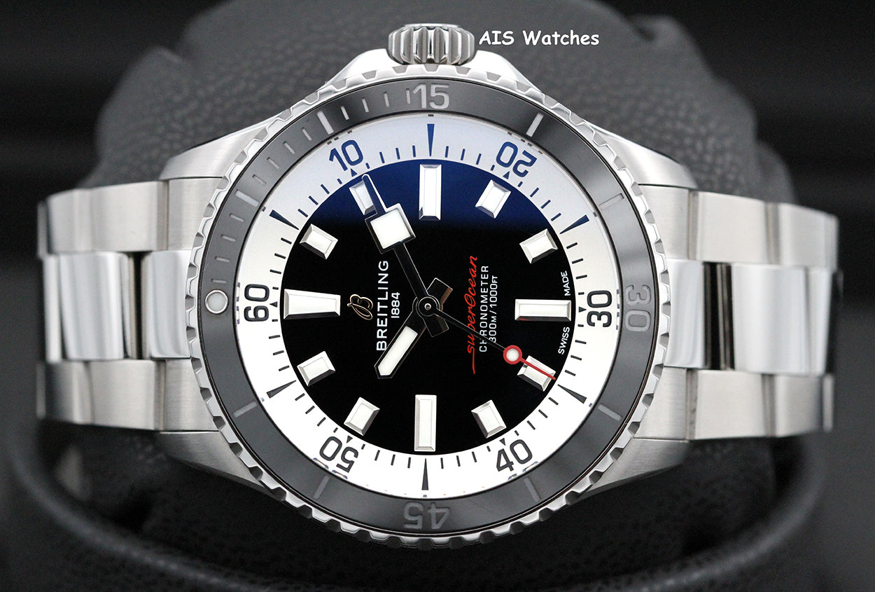 Breitling SuperOcean A17375211B1A1 Automatic Black Dial 42MM Box & Papers