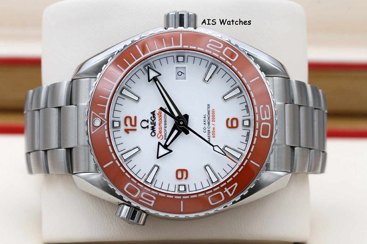 Omega Seamaster Planet Ocean 600M 215.30.44.21.04.001 43MM Orange Bezel 2020 BP