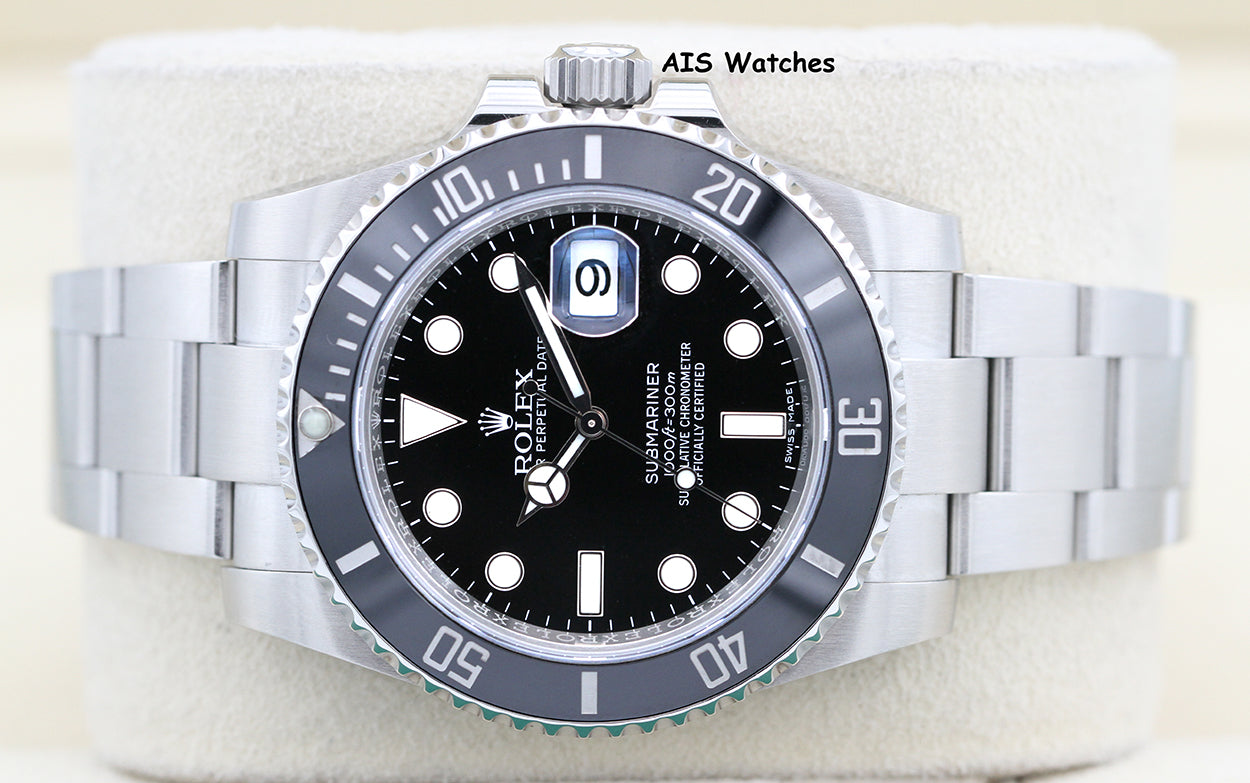 Rolex 116610LN Submariner Date 40MM Black Ceramic Bezel 2018 Box & Papers