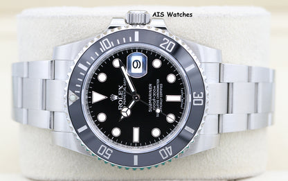 Rolex 116610LN Submariner Date 40MM Black Ceramic Bezel 2018 Box & Papers