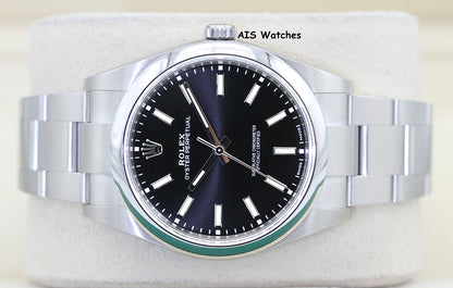 Rolex 114300 Oyster Perpetual 39MM Black Dial 2019 Box & Papers