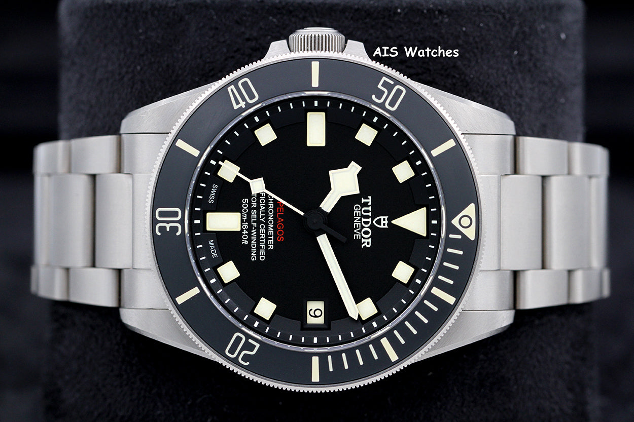 Tudor 25610TNL Pelagos Titanium LHD 42MM Box & Papers