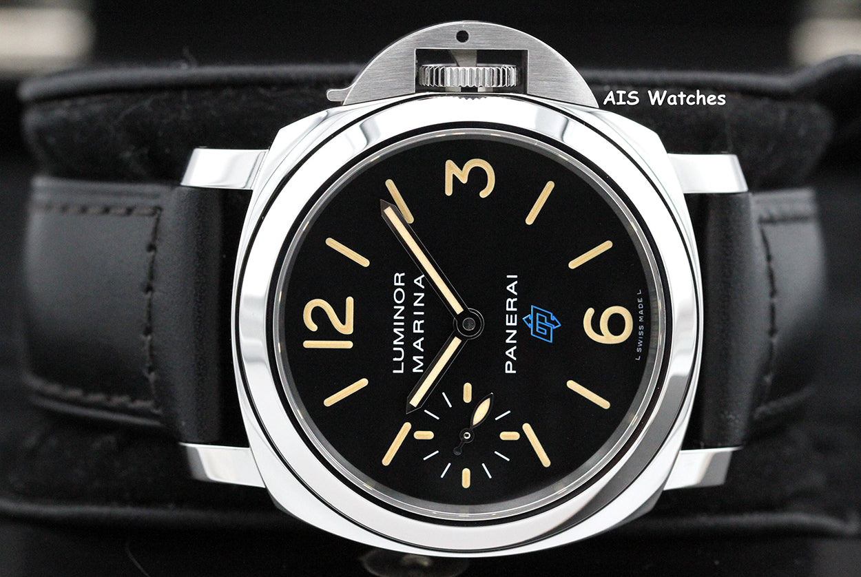 Panerai PAM 631 Luminor Marina Blue Logo 44MM B&P