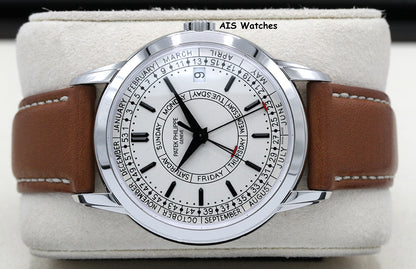 Patek Philippe Calatrava Weekly Calendar 5212A Stainless Steel Box & Paper