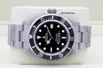 Rolex Sea Dweller 16600 SD Z Serial 40MM No Hole Case / SEL B&P