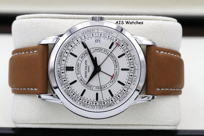 BNIB Patek Philippe Calatrava Weekly Calendar 5212A Stainless Steel Box & Paper